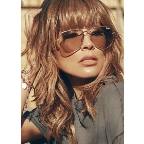 Quay Australia Accessories - Quay x desi sunglasses in Sahara